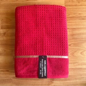 Karl Lagerfeld bath towel